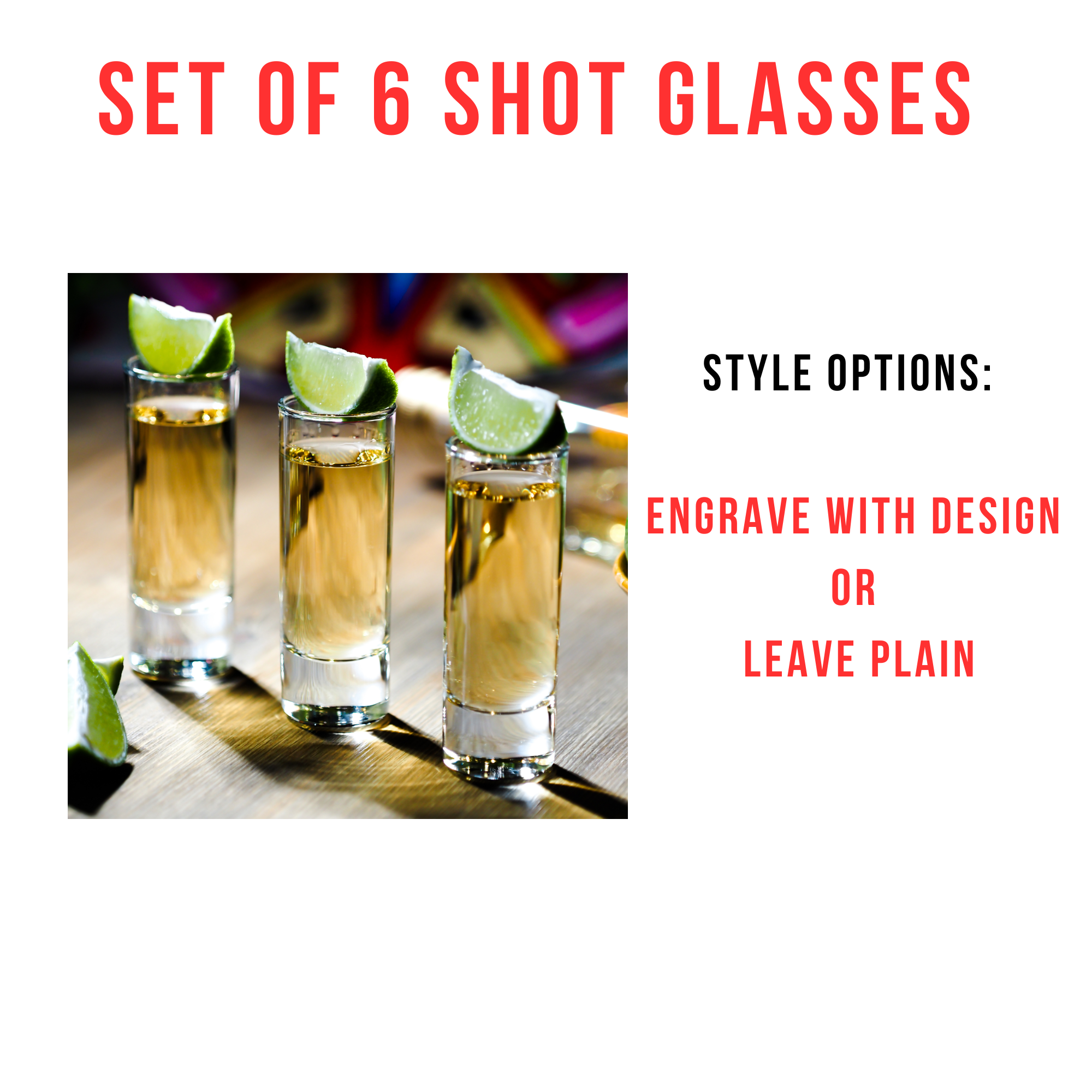 2oz-shot glasses (set of 6)