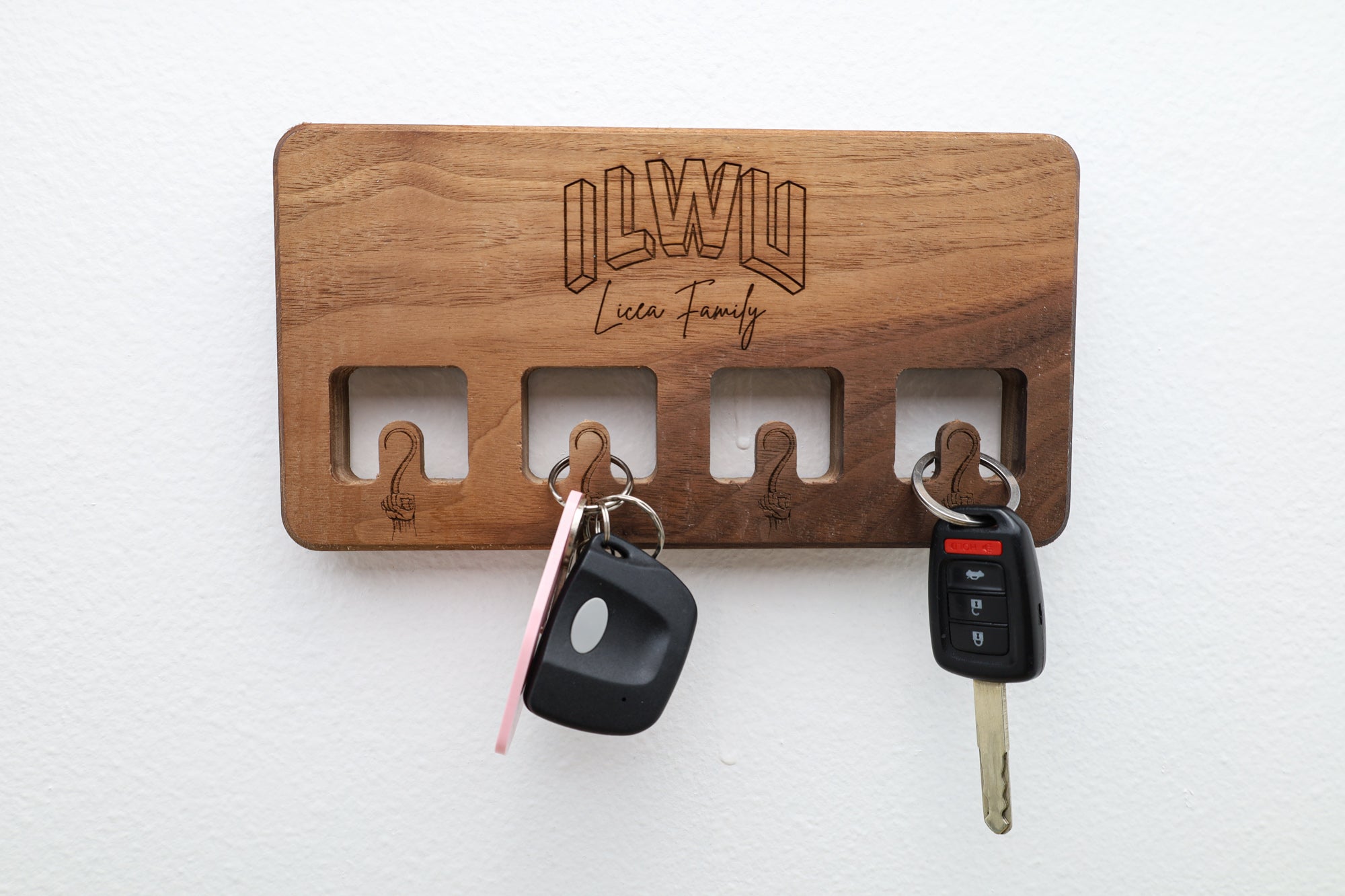 Wood Key Holder